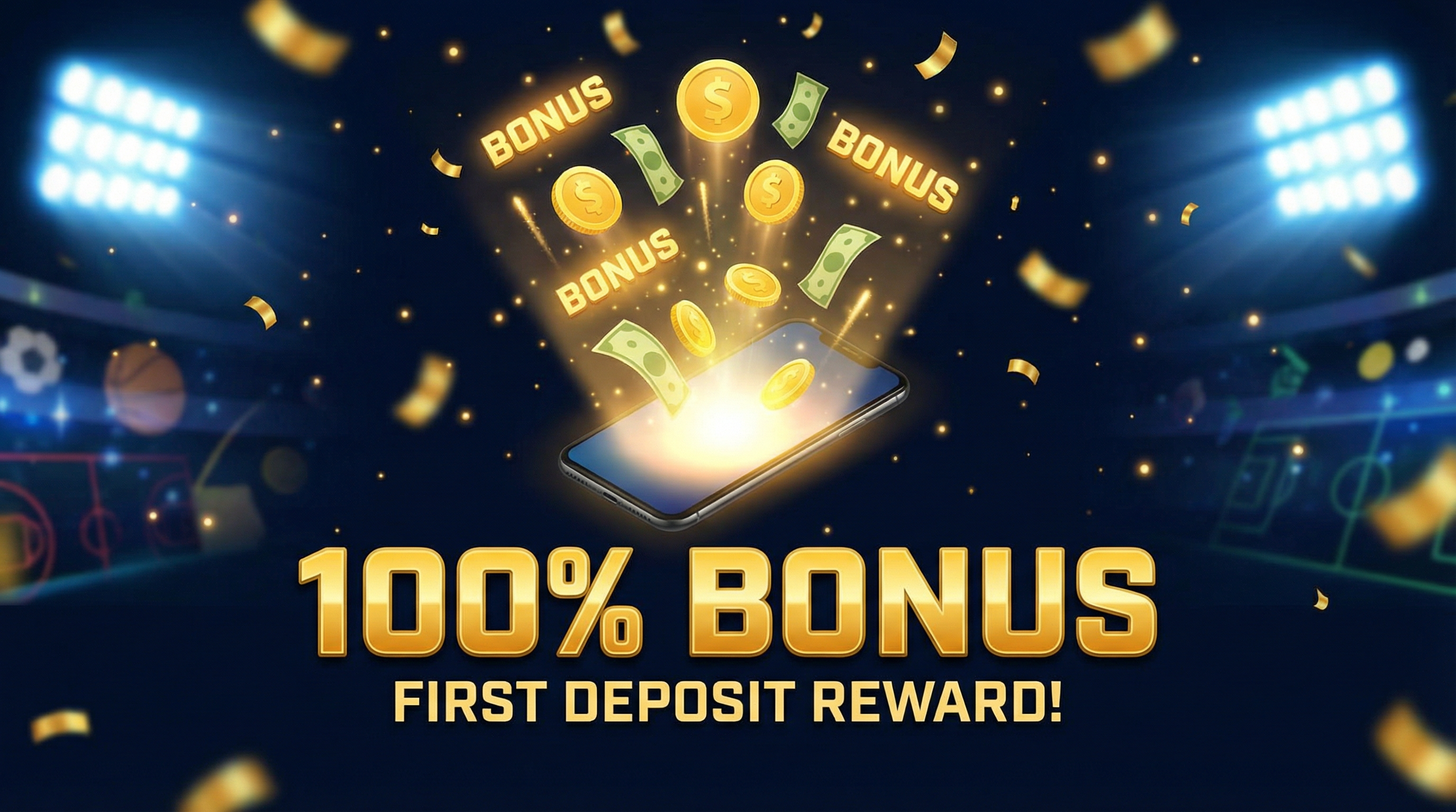 首存100%奖金活动 - 星空体育新会员专享